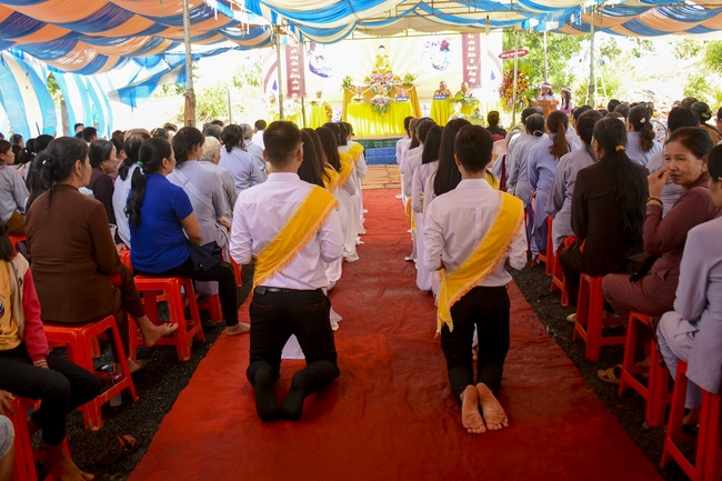 The Ullambana Ceremony of Pious Gratitude at Dang Phap Pagoda in Binh Phuoc Province