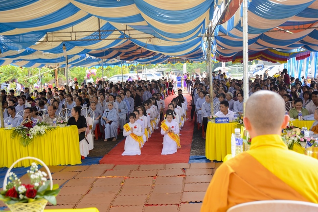 The Ullambana Ceremony of Pious Gratitude at Dang Phap Pagoda in Binh Phuoc Province