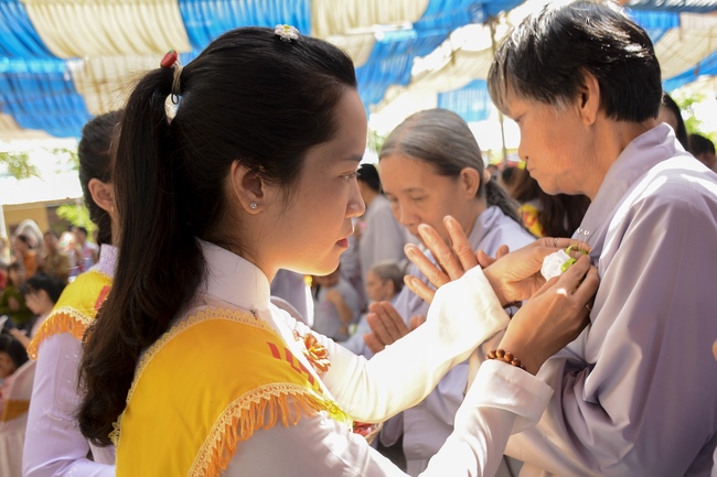 The Ullambana Ceremony of Pious Gratitude at Dang Phap Pagoda in Binh Phuoc Province