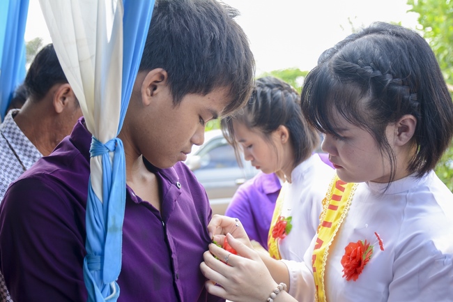 The Ullambana Ceremony of Pious Gratitude at Dang Phap Pagoda in Binh Phuoc Province