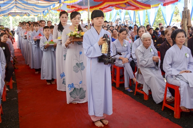 The Ullambana Ceremony of Pious Gratitude at Dang Phap Pagoda in Binh Phuoc Province