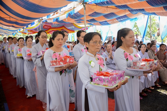 The Ullambana Ceremony of Pious Gratitude at Dang Phap Pagoda in Binh Phuoc Province
