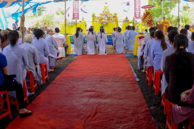 The Ullambana Ceremony of Pious Gratitude at Dang Phap Pagoda in Binh Phuoc Province