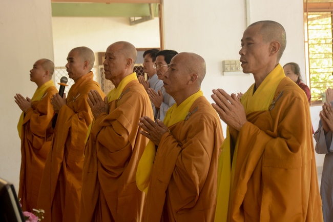 The Ullambana Ceremony of Pious Gratitude at Dang Phap Pagoda in Binh Phuoc Province