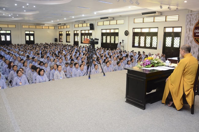 Dharma Talk “Fulfilling Piety is the first Practice” –  The 92ND Seven-Day Retreat