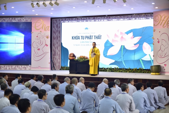 Opening the 92nd Seven-Day Retreat