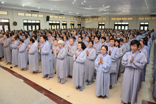 Opening the 92nd Seven-Day Retreat