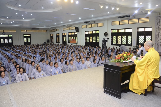 Opening the 92nd Seven-Day Retreat