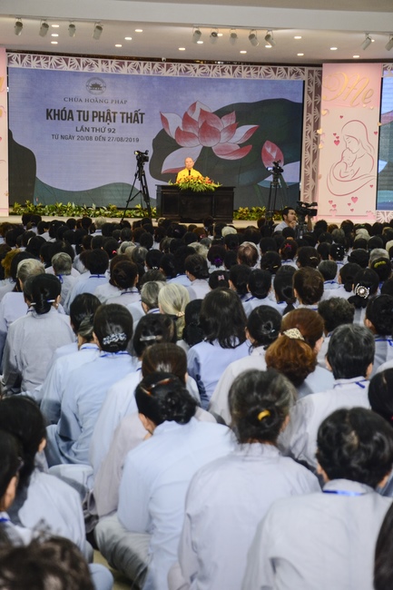 Opening the 92nd Seven-Day Retreat