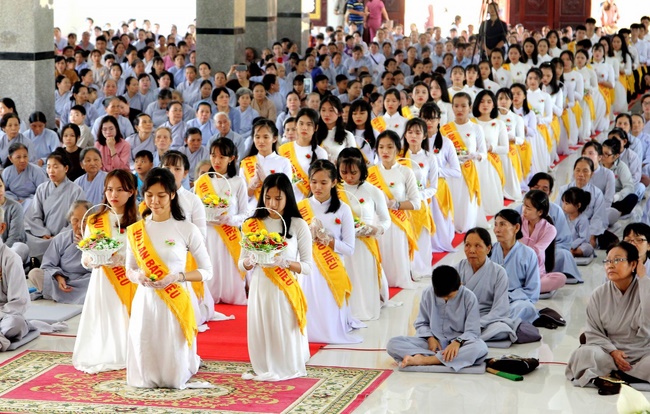 The Ullambana Ceremony at Hung Phap pagoda, Dong Nai Province