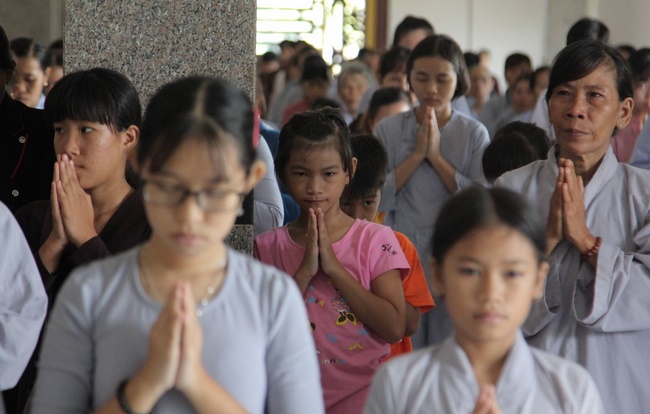 The Ullambana Ceremony at Hung Phap pagoda, Dong Nai Province