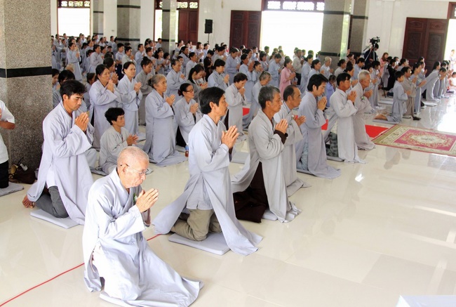 The Ullambana Ceremony at Hung Phap pagoda, Dong Nai Province