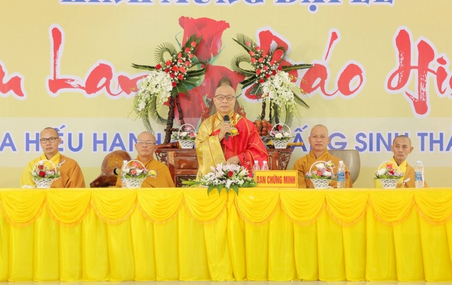 The Ullambana Ceremony at Hung Phap pagoda, Dong Nai Province