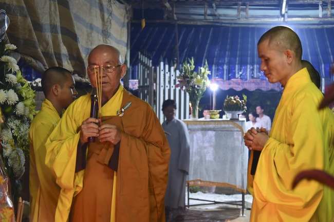 The rite praying for rebirth in Hoc Mon District and Tay Ninh