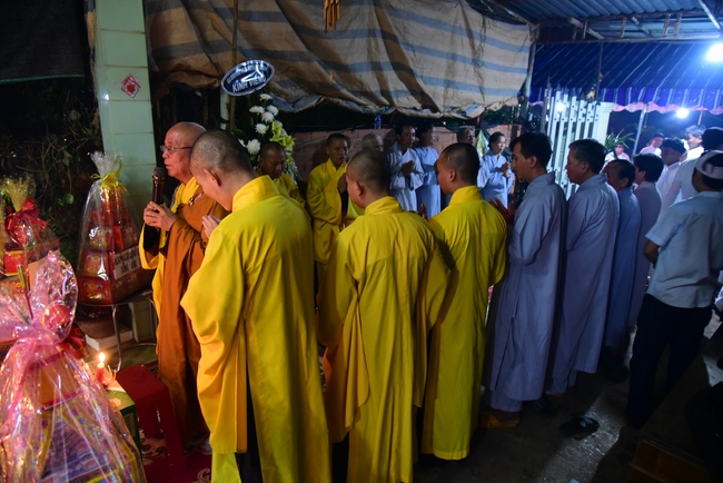 The rite praying for rebirth in Hoc Mon District and Tay Ninh