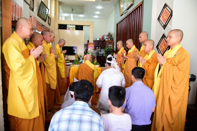 The rite praying for rebirth in Hoc Mon District and Tay Ninh
