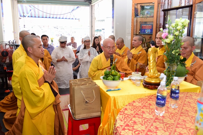 The rite praying for rebirth in Hoc Mon District and Tay Ninh