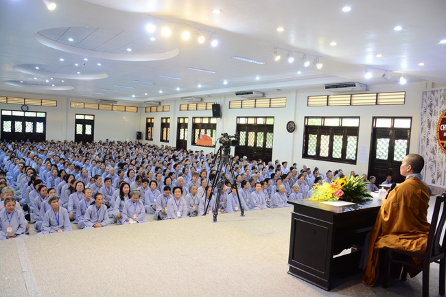 Dharma Talk “The Four Dharma giving Non-Suffering”– 92nd Seven-Day Retreat