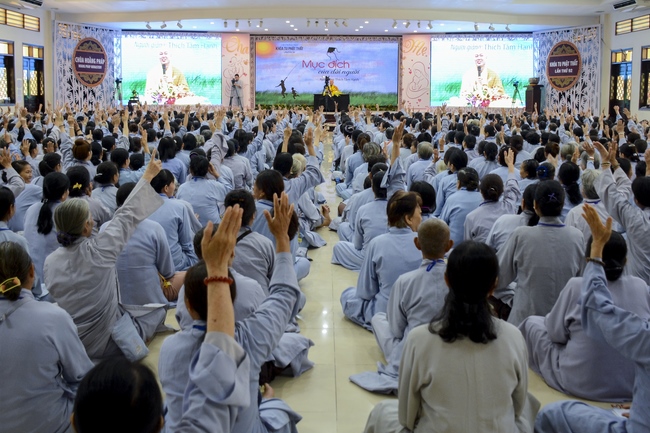 Dharma Talk “The Purpose in Life”– 92nd Seven-Day Retreat