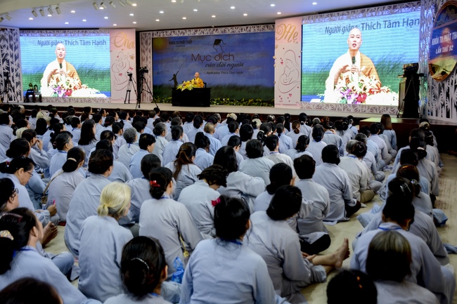 Dharma Talk “The Purpose in Life”– 92nd Seven-Day Retreat