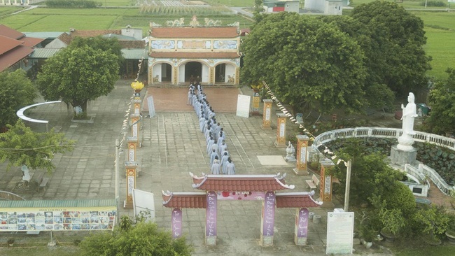 The 8th retreat “Learning the Practice as the Buddha Teachings” at Dong Cao Pagoda