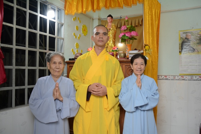 Visit the funeral Junior Ven. Thich Giac Kha at Duc Hoa Pagoda in Binh Duong