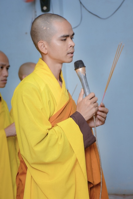 Visit the funeral Junior Ven. Thich Giac Kha at Duc Hoa Pagoda in Binh Duong