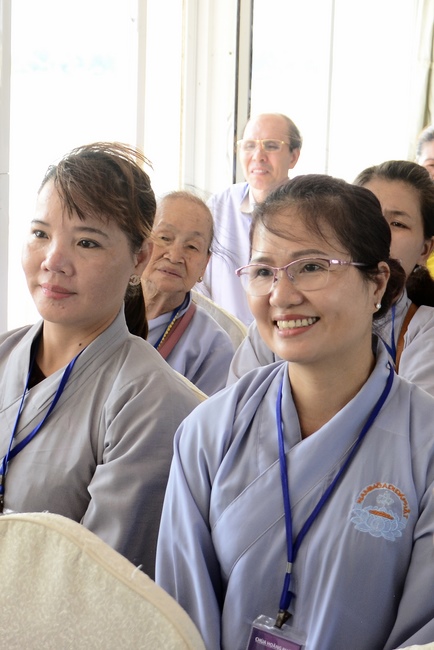 Releasing creatures on Van Phat yacht in Can Tho