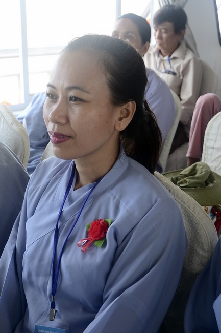 Releasing creatures on Van Phat yacht in Can Tho