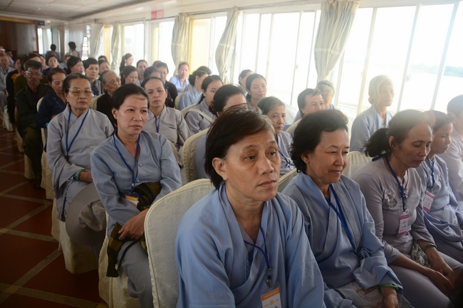 Releasing creatures on Van Phat yacht in Can Tho