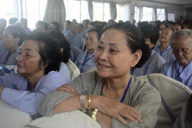 Releasing creatures on Van Phat yacht in Can Tho