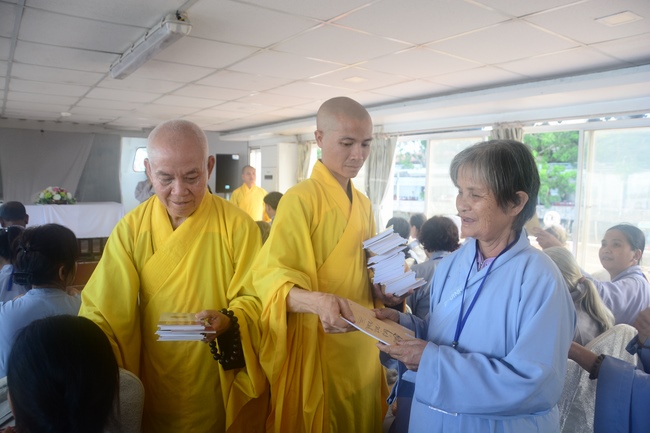 Releasing creatures on Van Phat yacht in Can Tho