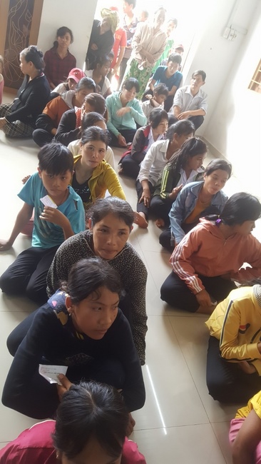 The charity trip in Binh Phuoc - Bao Loc