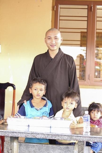 The charity trip in Binh Phuoc - Bao Loc