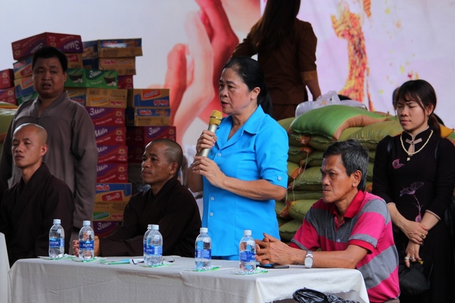 The charity trip in Binh Phuoc - Bao Loc