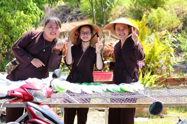 The charity trip in Binh Phuoc - Bao Loc