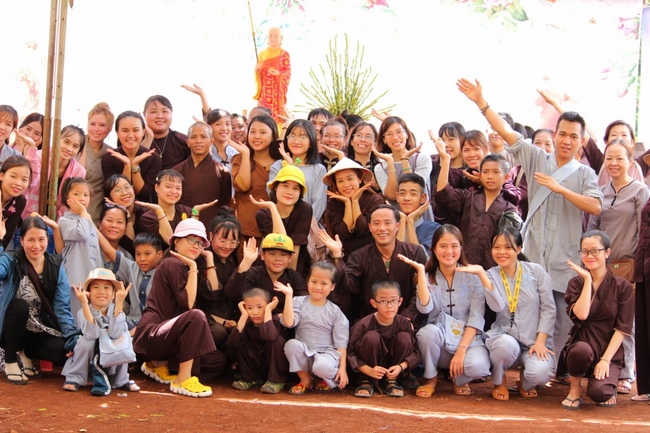 The charity trip in Binh Phuoc - Bao Loc