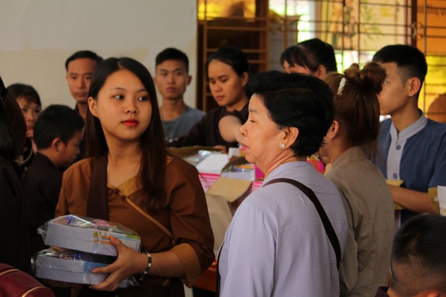 The charity trip in Binh Phuoc - Bao Loc