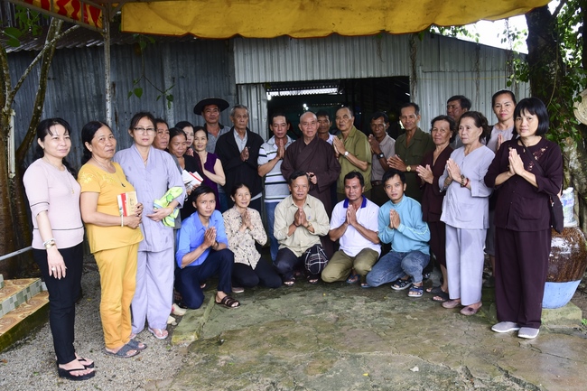 The beggining ceremony for construction of Hoang Phap bridge in Kien Giang