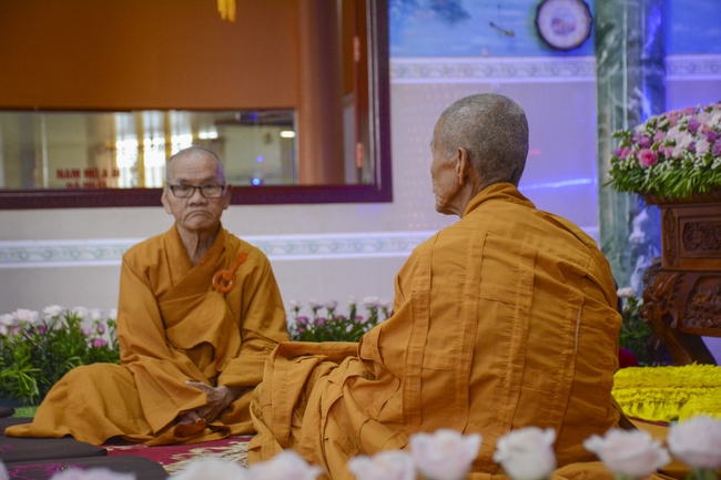 BTS GHPGVN huyện Hóc Môn tổ chức lễ Tự tứ tại chùa Pháp Bửu