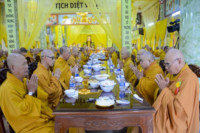 BTS GHPGVN huyện Hóc Môn tổ chức lễ Tự tứ tại chùa Pháp Bửu