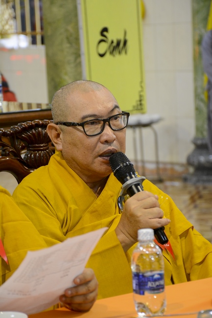 BTS GHPGVN huyện Hóc Môn tổ chức lễ Tự tứ tại chùa Pháp Bửu