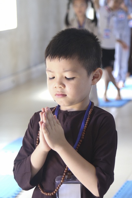The retreat Sowing seeds lotus at Dong Cao Pagoda