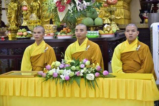 The Wedding Ceremony at the pagoda