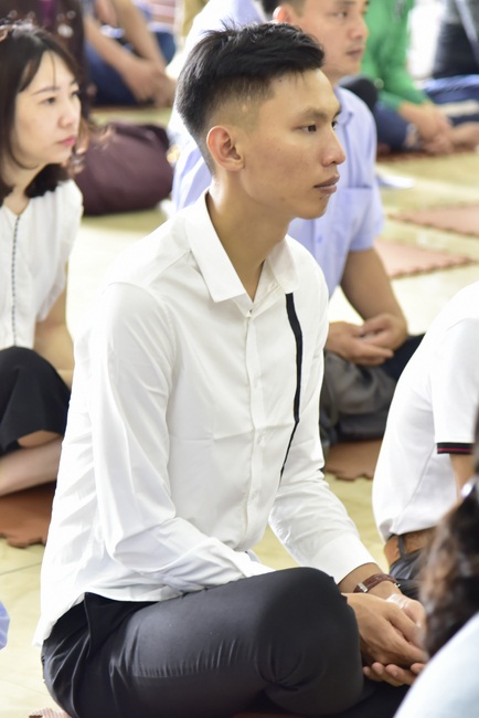 The Wedding Ceremony at the pagoda
