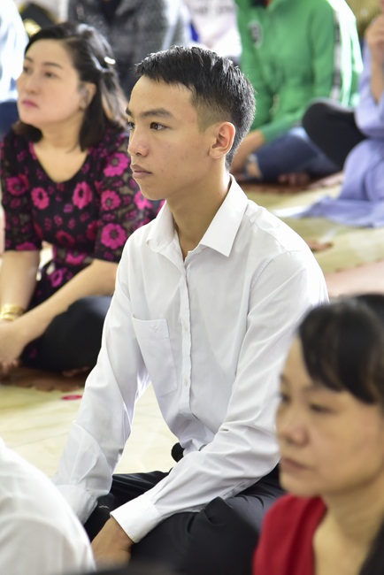 The Wedding Ceremony at the pagoda