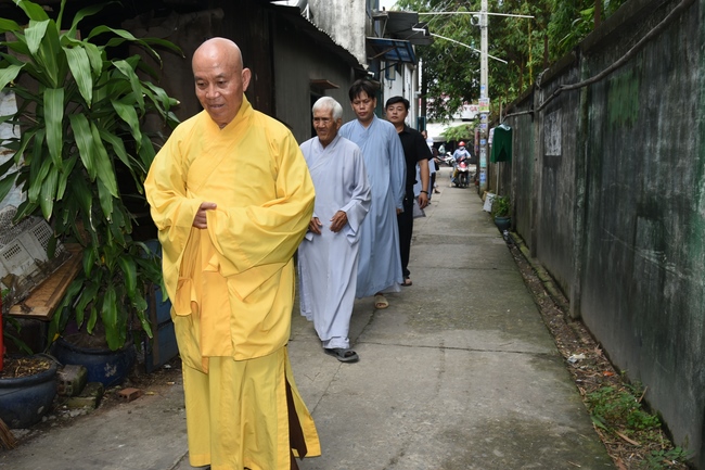 Praying the rebirth for soul Mrs. Bui Thi Kim Van