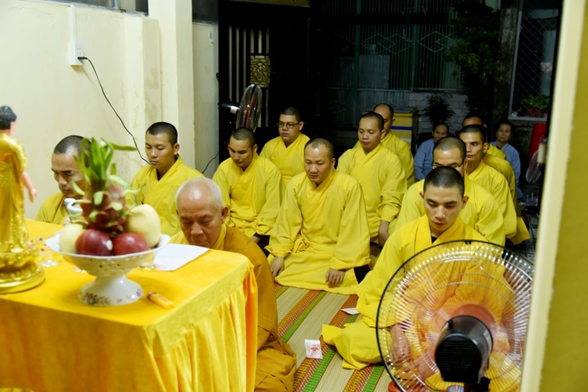 Praying the rebirth for soul Mrs. Bui Thi Kim Van