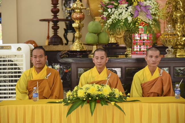The Wedding ceremony at the pagoda