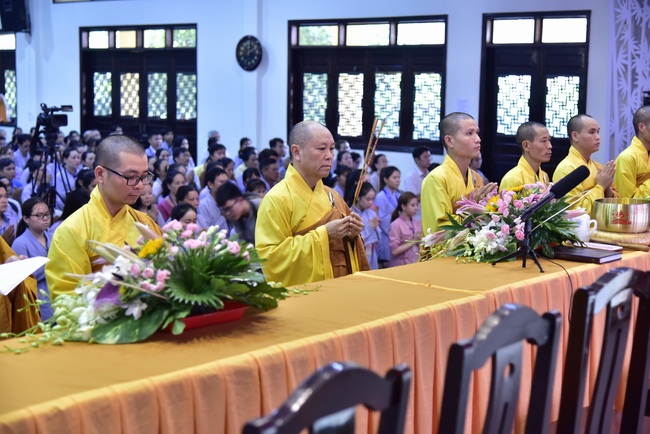 The 2nd Three-Jewel Refuge Ceremony in 2019